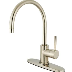Online Concord Single Handle Kitchen Faucet with Lever Handle Single Hole