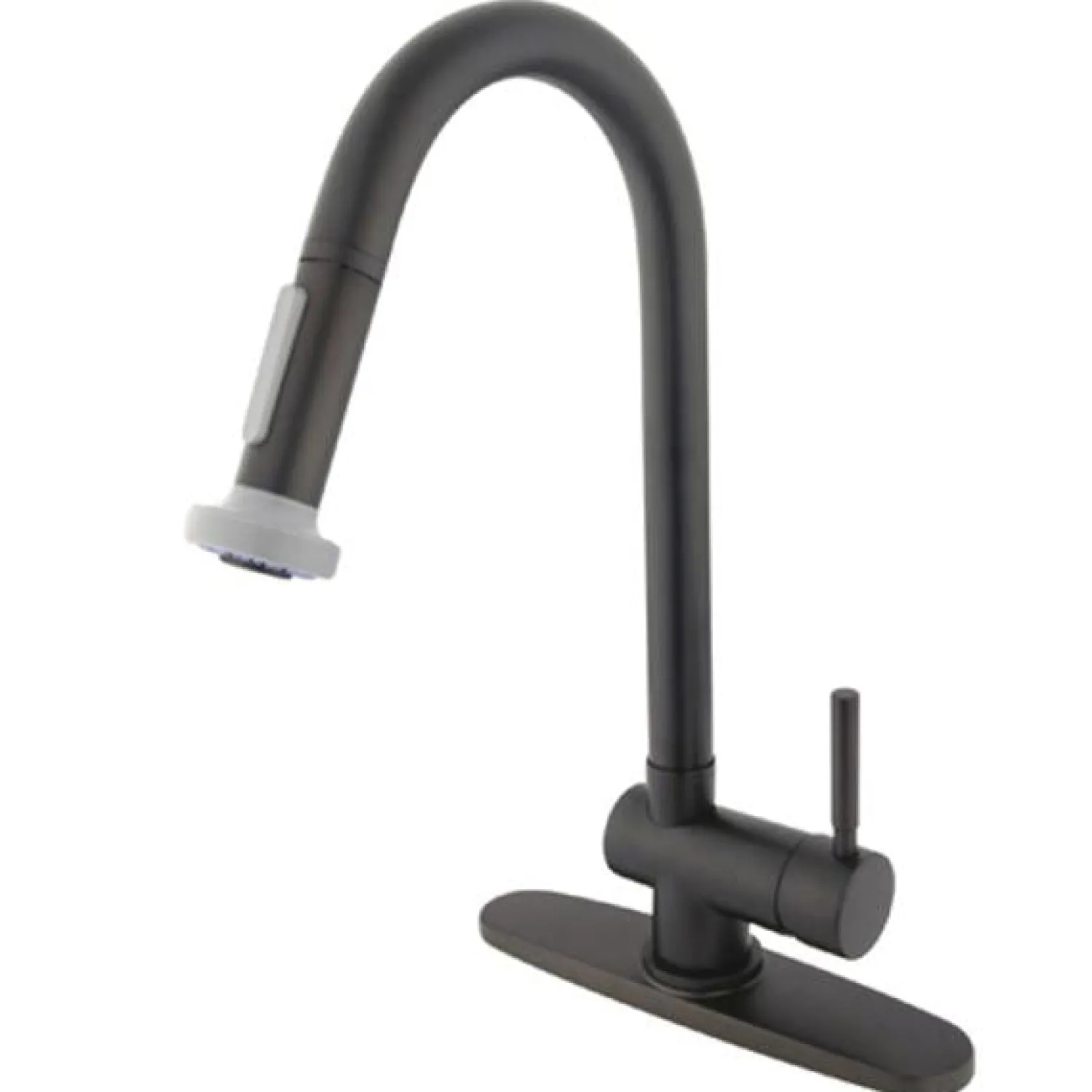 Concord Single Handle Kitchen Faucet with Pull-Down Sprayer Single Hole