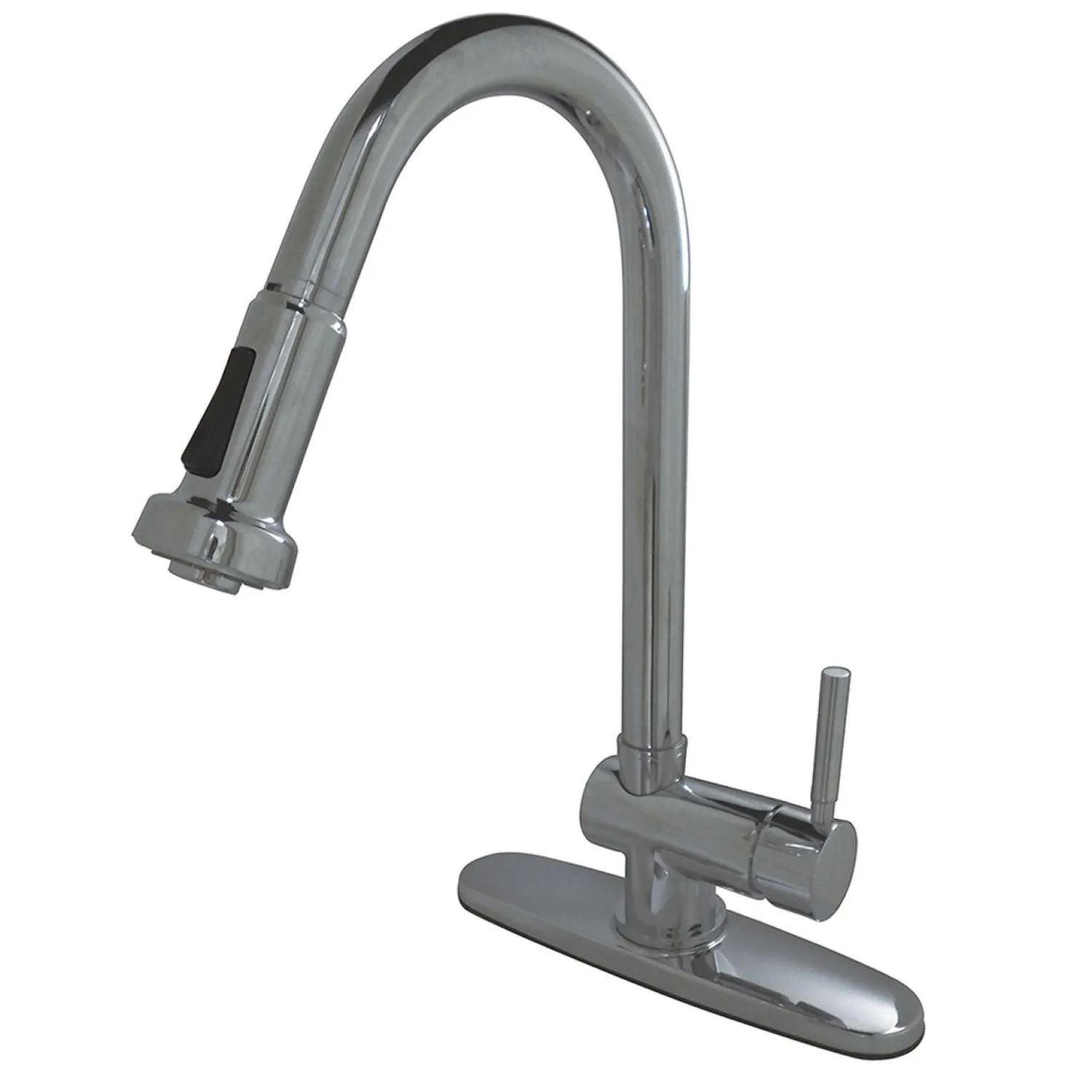 Concord Single Handle Kitchen Faucet with Pull-Down Sprayer Single Hole