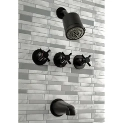 Concord Three Handles Tub and Shower Faucet Tub & Shower Sets|Tub Faucets