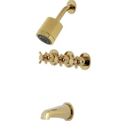 Concord Three Handles Tub and Shower Faucet Tub & Shower Sets|Tub Faucets