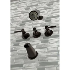 Best Concord Three-Handle Tub and Shower Faucet Tub & Shower Sets|Tub Faucets