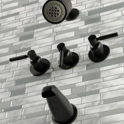 Best Concord Three-Handle Tub and Shower Faucet Tub & Shower Sets|Tub Faucets