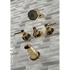 Best Concord Three-Handle Tub and Shower Faucet Tub & Shower Sets|Tub Faucets