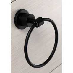 Best Concord Towel Ring in Matte Black Towel Rings