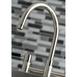 Best Concord Two-Handle Bridge Kitchen Faucet with Brass Side Sprayer Faucets With Side Spray|Bridge Faucets