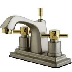 Clearance Concord Two Handle Centerset Lavatory Faucet with Brass Pop-up 4