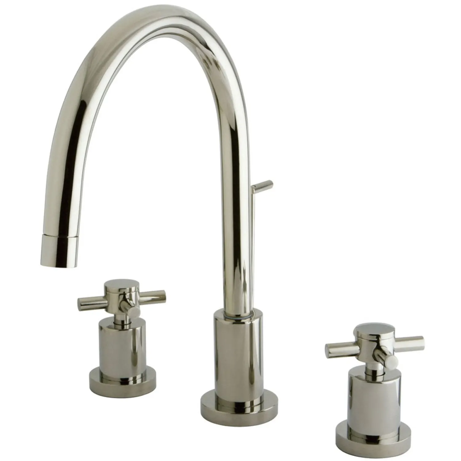 Best Concord Two Handle Widespread Lavatory Faucet with Brass Pop-up 8" Widespread