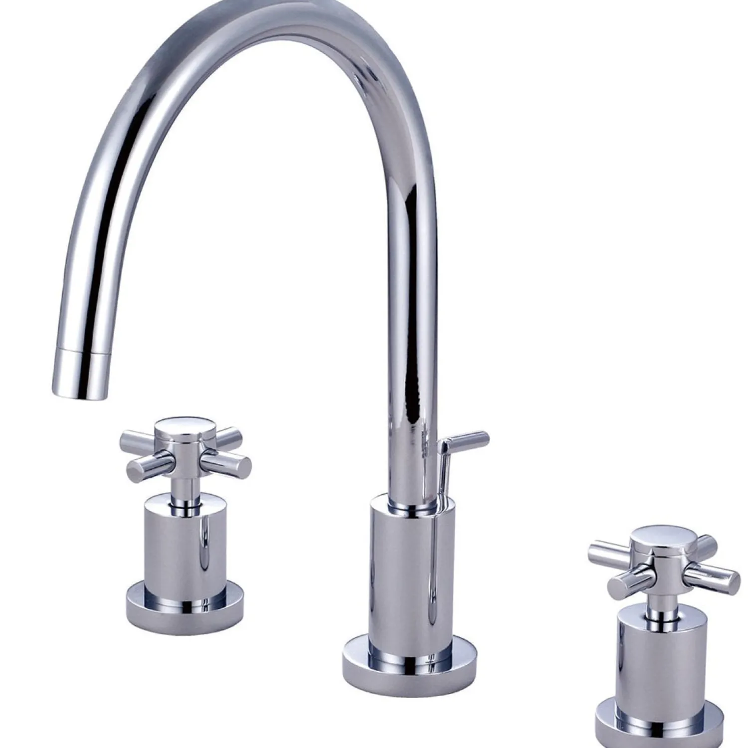 Best Concord Two Handle Widespread Lavatory Faucet with Brass Pop-up 8" Widespread