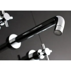 Concord Two Handles Wall Mount Roman Tub Faucet Tub Faucets