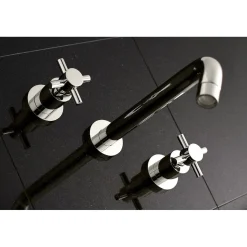 Concord Two Handles Wall Mount Roman Tub Faucet Tub Faucets