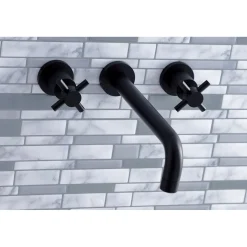 Concord Two Handles Wall Mount Roman Tub Faucet Tub Faucets