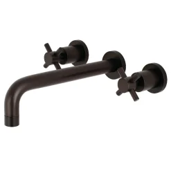 Concord Two Handles Wall Mount Roman Tub Faucet Tub Faucets