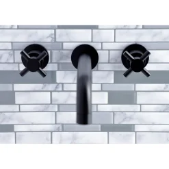 Concord Two Handles Wall Mount Roman Tub Faucet Tub Faucets