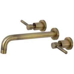 Clearance Concord Two-Handle Wall Mount Roman Tub Faucet Tub Faucets