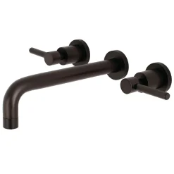 Clearance Concord Two-Handle Wall Mount Roman Tub Faucet Tub Faucets