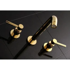 Clearance Concord Two-Handle Wall Mount Roman Tub Faucet Tub Faucets
