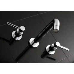 Clearance Concord Two-Handle Wall Mount Roman Tub Faucet Tub Faucets