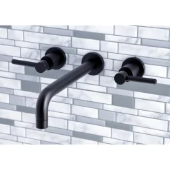 Clearance Concord Two-Handle Wall Mount Roman Tub Faucet Tub Faucets