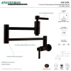 Online Concord Wall Mount Single Hole Pot Filler Kitchen Faucet Wall Mounted Kitchen Faucets|Single Hole