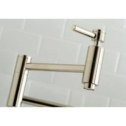 Online Concord Wall Mount Single Hole Pot Filler Kitchen Faucet Wall Mounted Kitchen Faucets|Single Hole