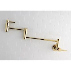 Online Concord Wall Mount Single Hole Pot Filler Kitchen Faucet Wall Mounted Kitchen Faucets|Single Hole