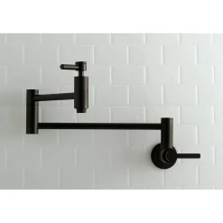 Online Concord Wall Mount Single Hole Pot Filler Kitchen Faucet Wall Mounted Kitchen Faucets|Single Hole