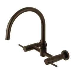 Concord Wall Mount 8-Inch Centerset Kitchen Faucet Wall Mounted Kitchen Faucets