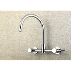 Concord Wall Mount 8-Inch Centerset Kitchen Faucet Wall Mounted Kitchen Faucets