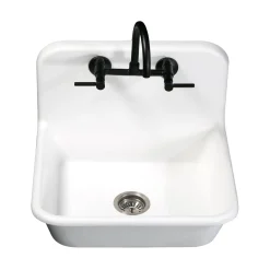 Sale Concord Wall Mount 2-Hole 8-Inch Adjustable Center Kitchen Faucet Wall Mounted Kitchen Faucets