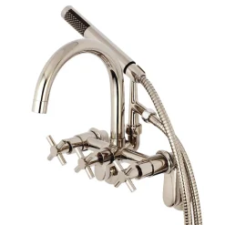 Discount Concord Wall Mount Tub Filler with Hand Shower Tub & Shower Sets|Tub Faucets