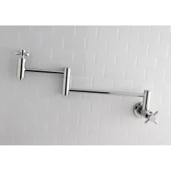 Outlet Concord Wall Mount Single-Hole Pot Filler Kitchen Faucet Wall Mounted Kitchen Faucets|Single Hole