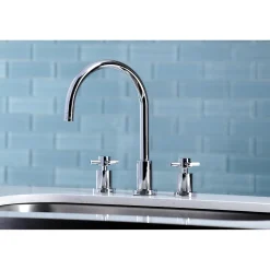 Concord Widespread 3-Hole Kitchen Faucet Widespread Kitchen Faucets