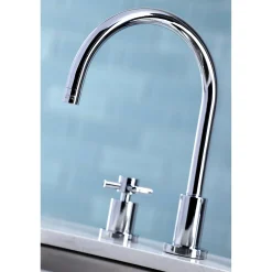 Concord Widespread 3-Hole Kitchen Faucet Widespread Kitchen Faucets