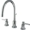 Best Concord Widespread Two Handle Lavatory Faucet with Brass Pop-up 8" Widespread