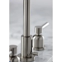 Discount Concord Widespread Bathroom Faucet with Brass Pop-Up 8