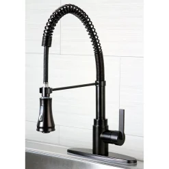 Outlet Continental Gourmetier Single-Handle Pre-Rinse Kitchen Faucet Commercial Style Faucets
