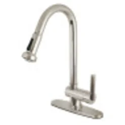 Continental Pull-Down Kitchen Faucet Single Hole