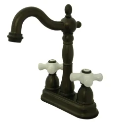 Hot Cross Handle Bar Faucet without Pop-Up Rod Bar Faucets