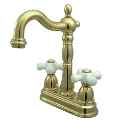 Hot Cross Handle Bar Faucet without Pop-Up Rod Bar Faucets