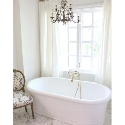 Sale Cross-Handle Freestanding Tub Faucet Package Free Standing Tub Fillers|Tub Faucets