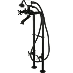 Sale Cross-Handle Freestanding Tub Faucet Package Free Standing Tub Fillers|Tub Faucets