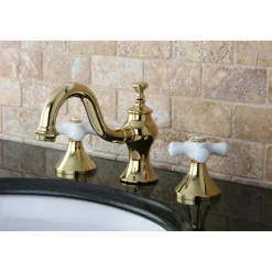 Best Cross-Handle 8-Inch Widespread Bathroom Faucet 8" Widespread