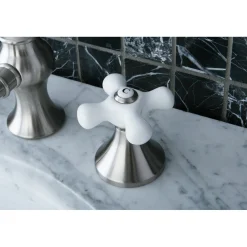 Best Cross-Handle 8-Inch Widespread Bathroom Faucet 8