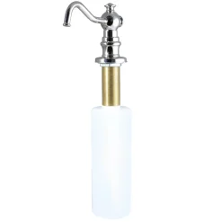 Online Curved Nozzle Metal Soap Dispenser Soap Dispensers