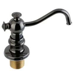 Online Curved Nozzle Metal Soap Dispenser Soap Dispensers