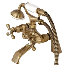 Clearance Deck Mount Clawfoot Tub Faucet with Hand Shower Tub & Shower Sets|Tub Faucets