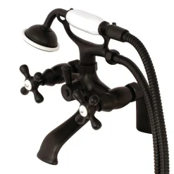 Clearance Deck Mount Clawfoot Tub Faucet with Hand Shower Tub & Shower Sets|Tub Faucets