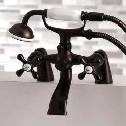 Clearance Deck Mount Clawfoot Tub Faucet with Hand Shower Tub & Shower Sets|Tub Faucets