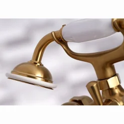 Clearance Deck Mount Clawfoot Tub Faucet with Hand Shower Tub & Shower Sets|Tub Faucets